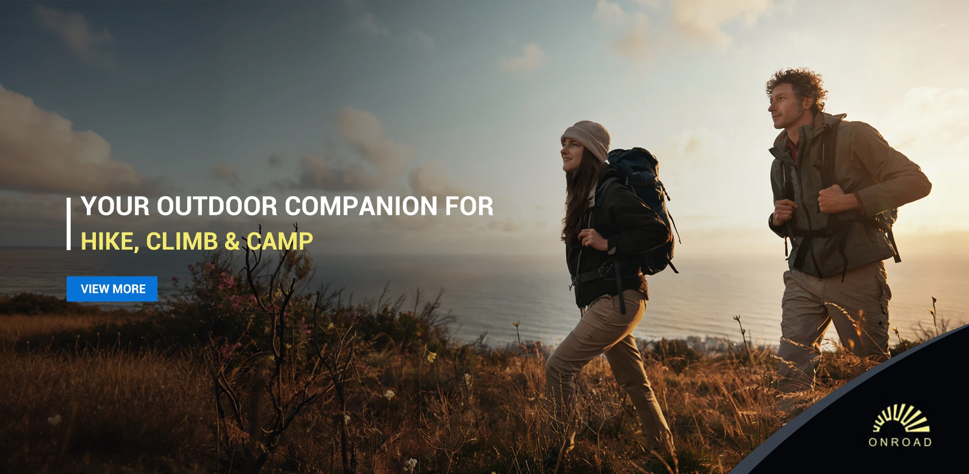 YOUR OUTDOOR COMPANION FOR HIKE,CLIMB & CAMP